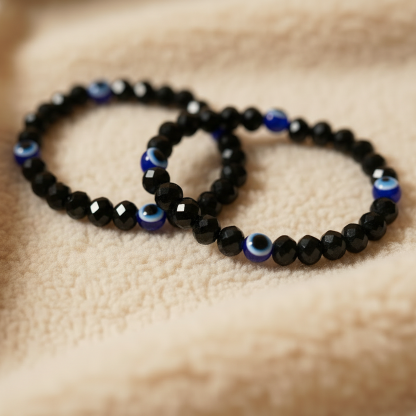 Close-up Evil Eye Bracelets