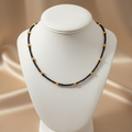 Golden Whisper Mangal Sutra Choker – White Neck Holder