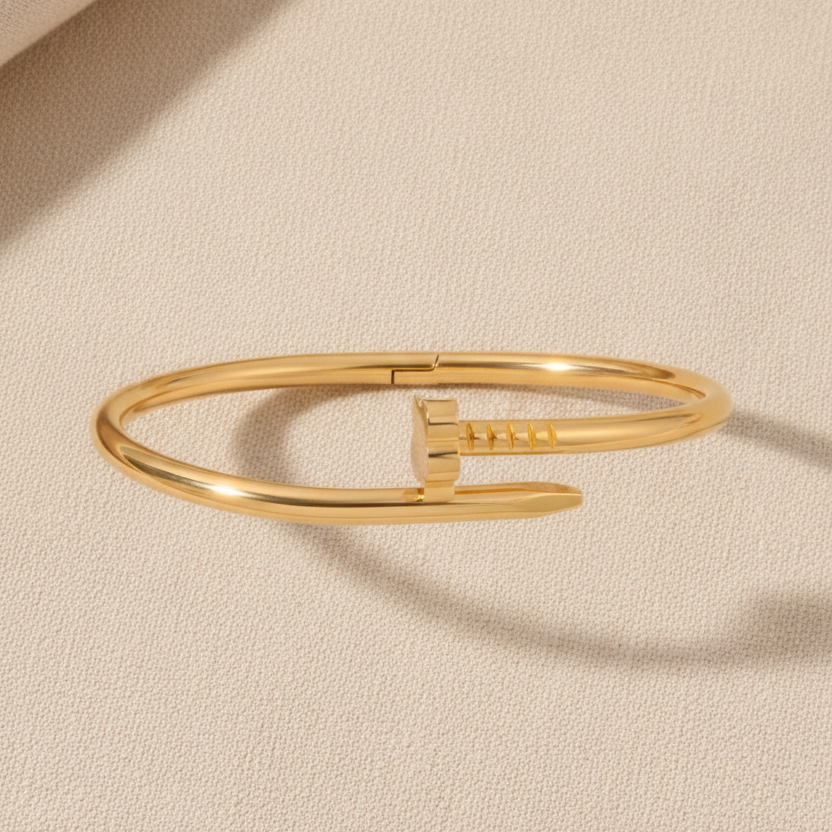 Nail Bangle - Flat Lay