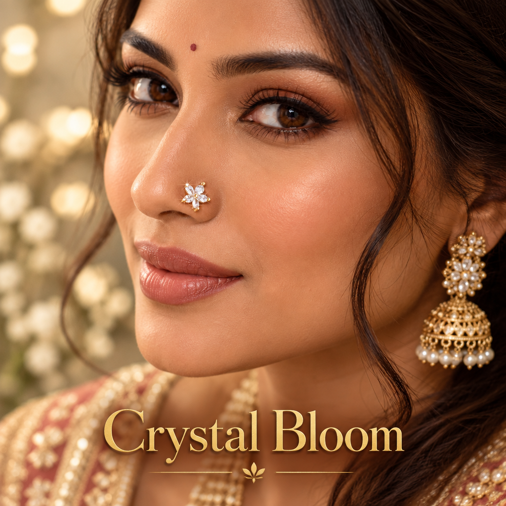 Square Crystal Bloom portrait